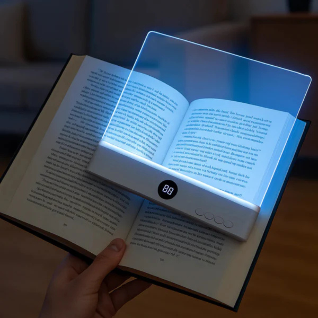 LED panel with eye protection