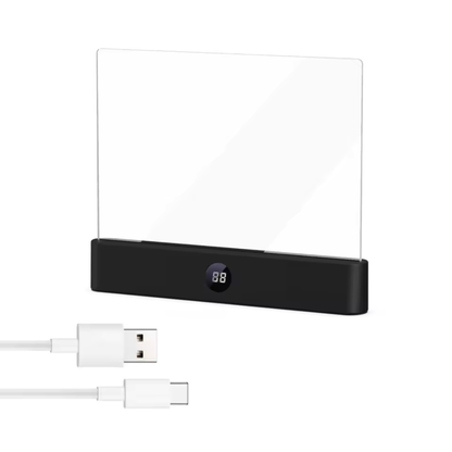 LED panel with eye protection